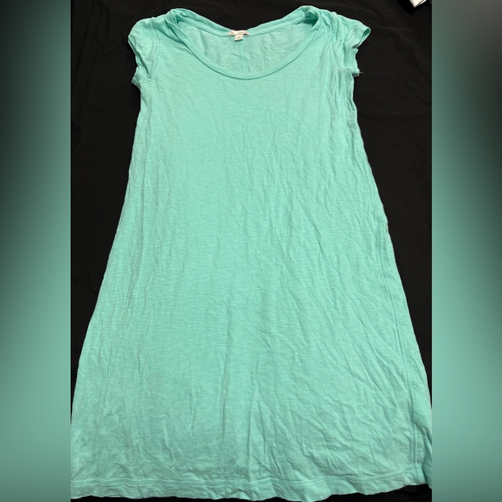 GAP Mint Green T-Shirt Dress
